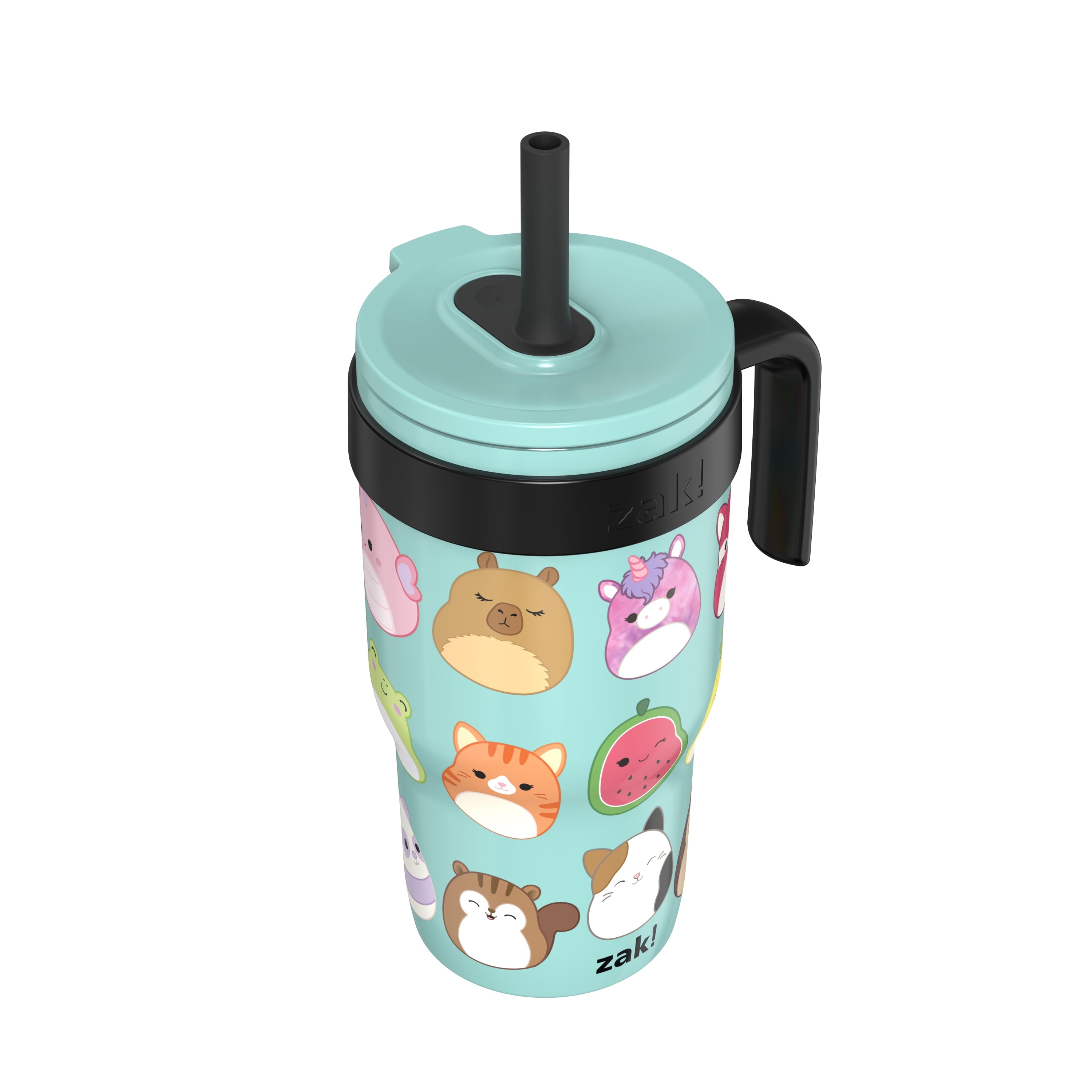 18oz Stitch Kids Straw Handle Tumbler