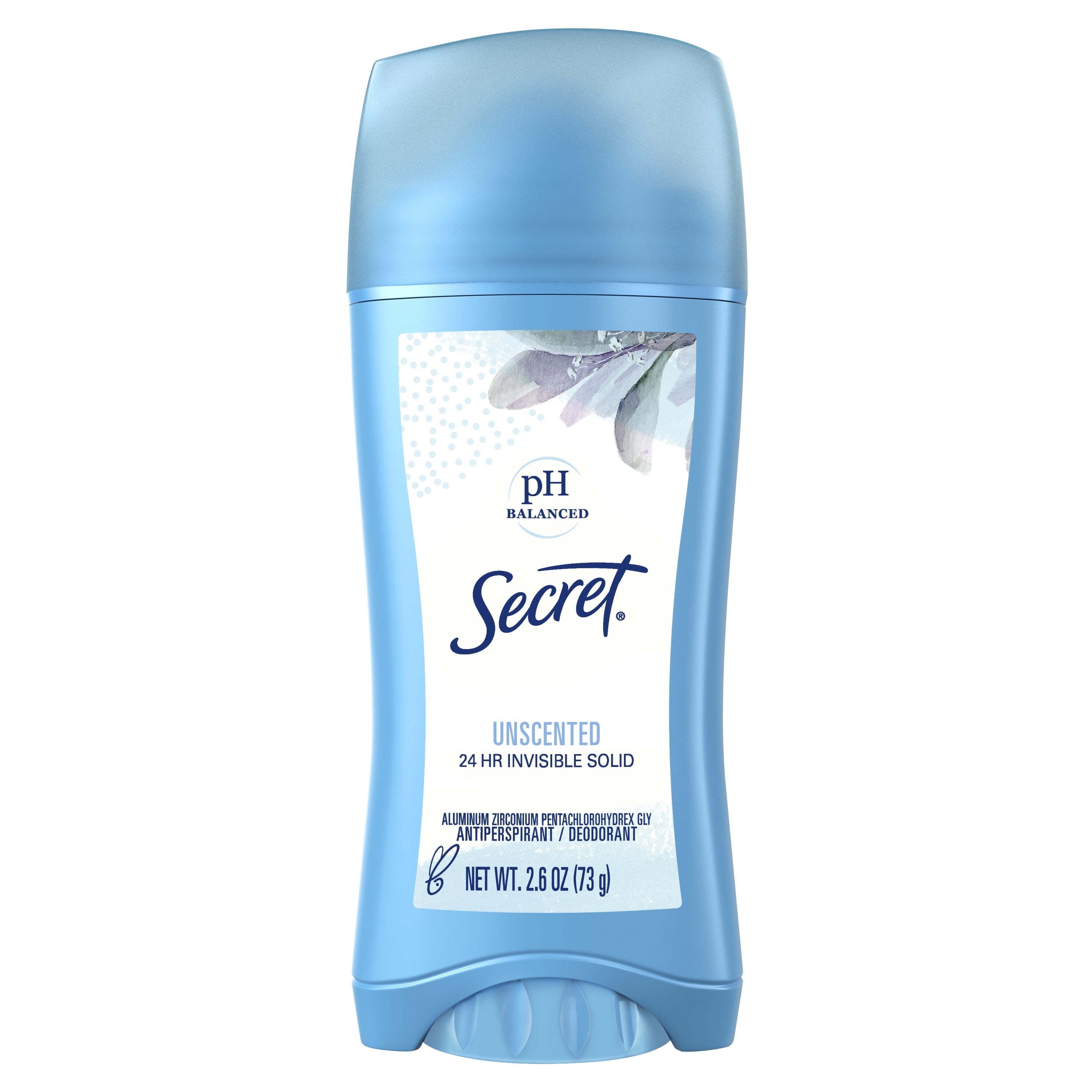 Women's Invisible Solid Antiperspirant and Deodorant, Unscented, 2.6 oz