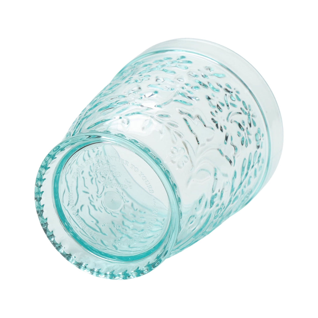 (2 pack) 16-Ounce Embossed Tritan Plastic Ditsy Tumbler, Teal