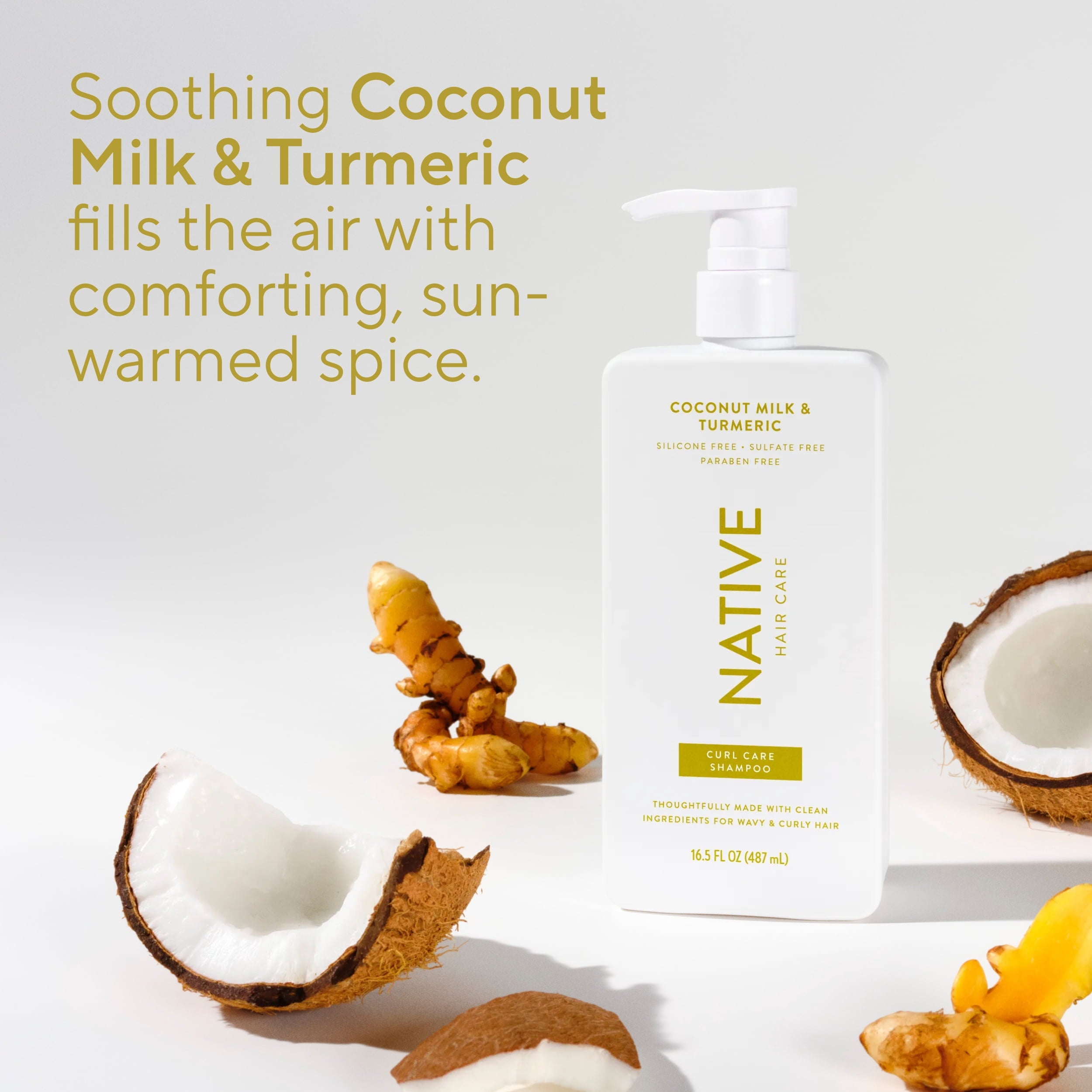 Shampoo Coconut Milk and Turmeric 16.5 fl oz