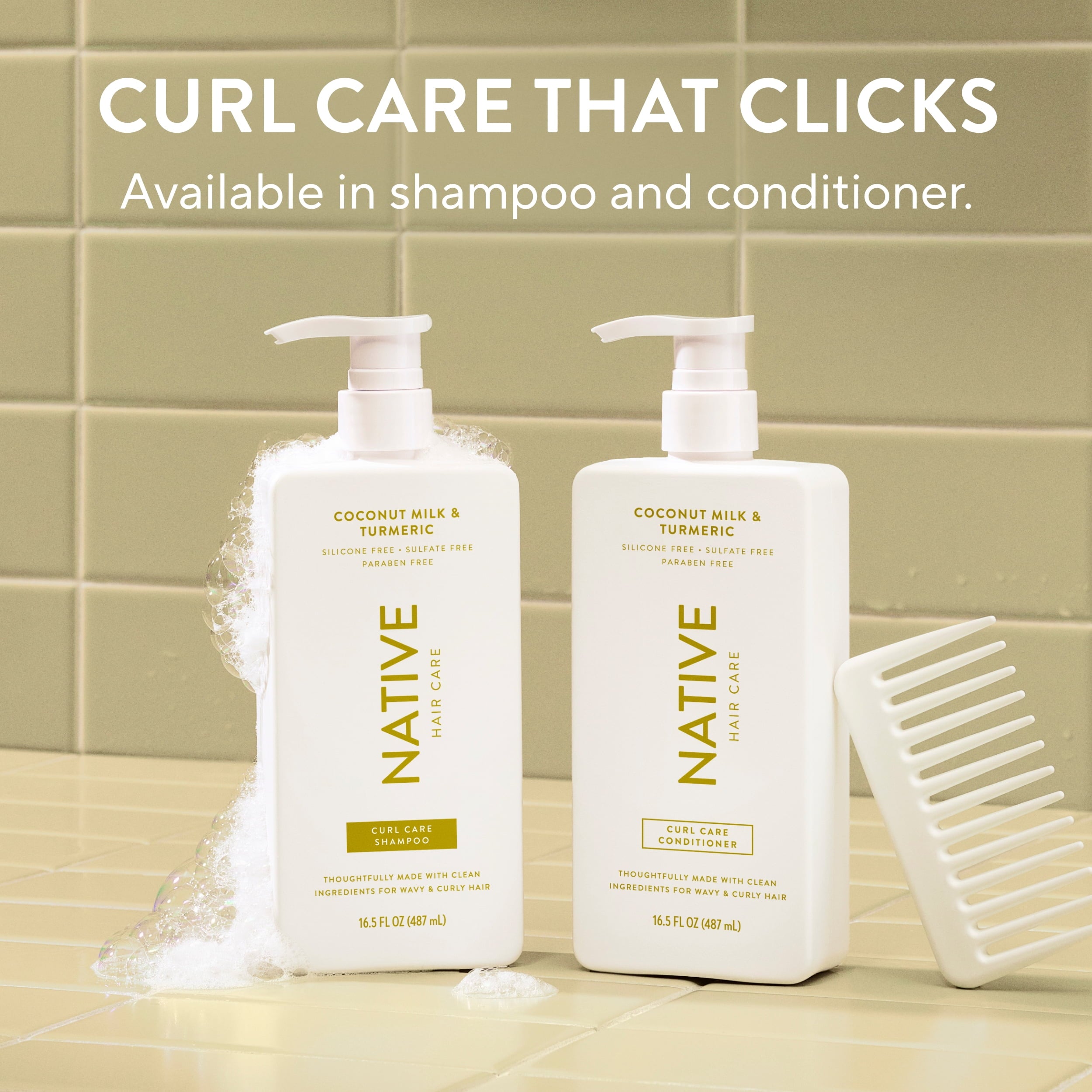 Shampoo Coconut Milk and Turmeric 16.5 fl oz