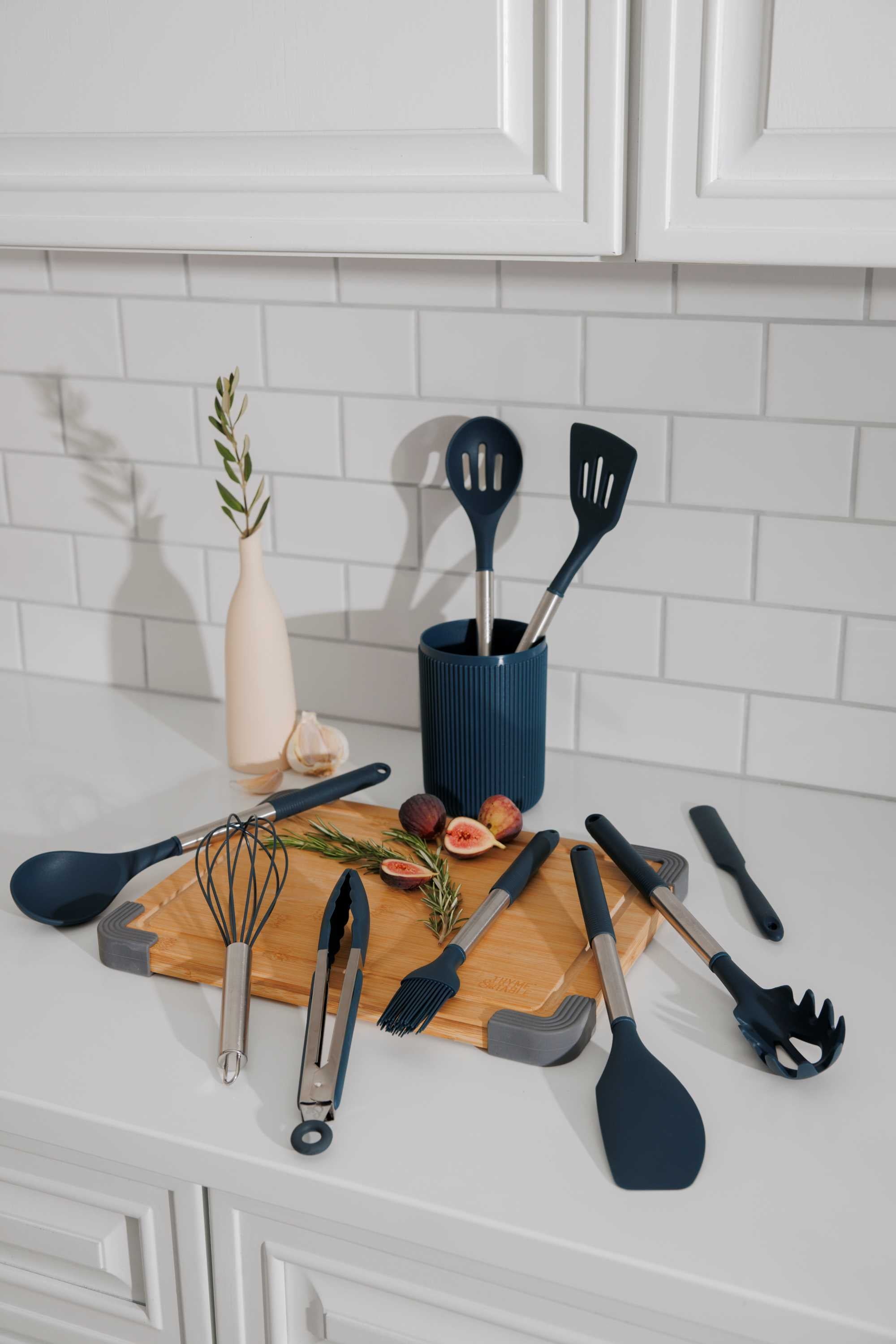 Thyme &amp; Table 10-Piece Silicone Gadget Set - Green