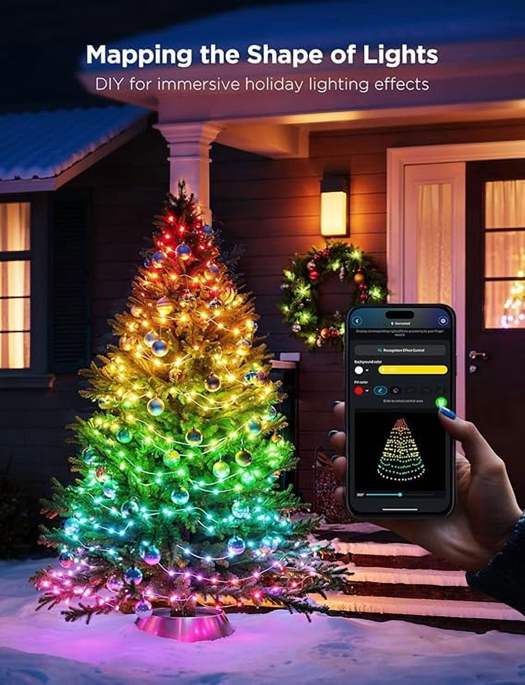 Christmas Lights 2-Green - 99ft (30m)