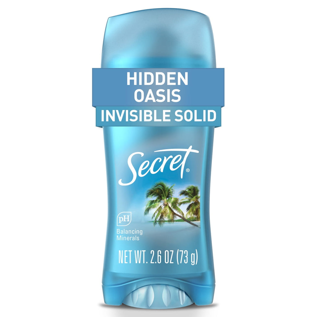 Fresh Invisible Solid Antiperspirant &amp; Deodorant for Women, Hidden Oasis, 2.6oz