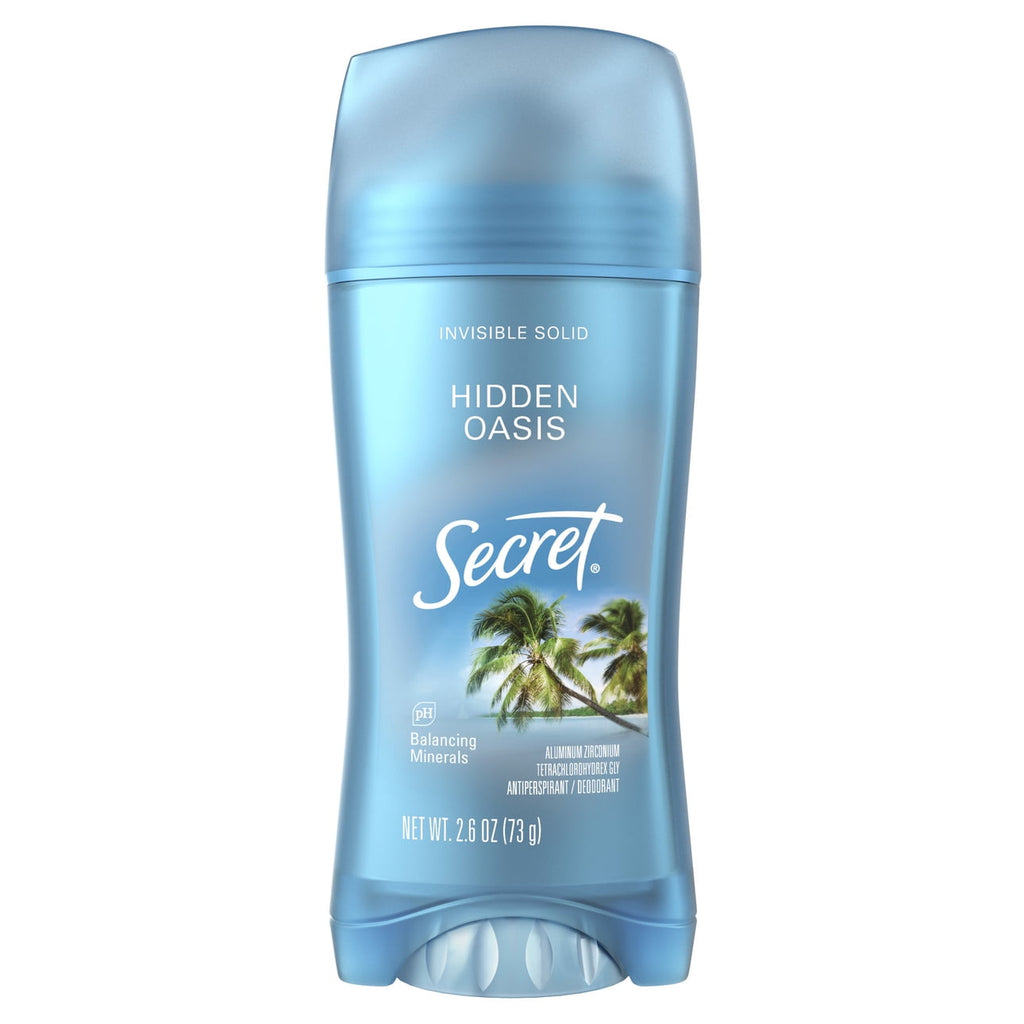 Fresh Invisible Solid Antiperspirant &amp; Deodorant for Women, Hidden Oasis, 2.6oz