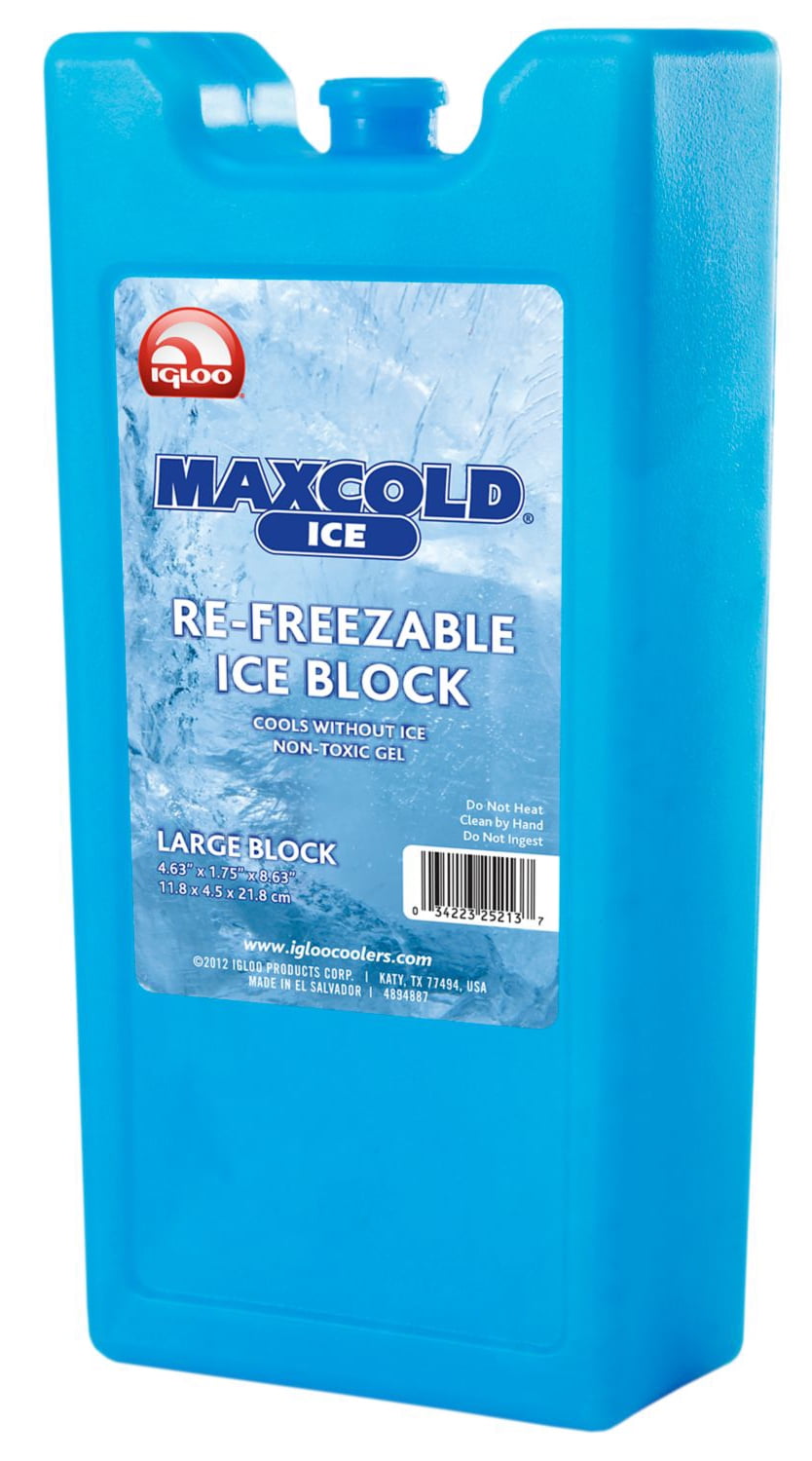 MaxCold Large Ice Freeze Block - Blue