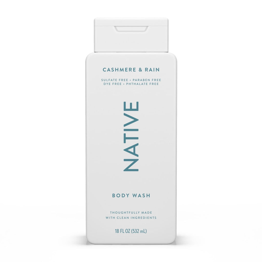 Body Wash, Sea Salt &amp; Cedar, Sulfate Free, Naturally Derived Ingredients, 24hr Freshness, for Women &amp; Men, 18 fl oz