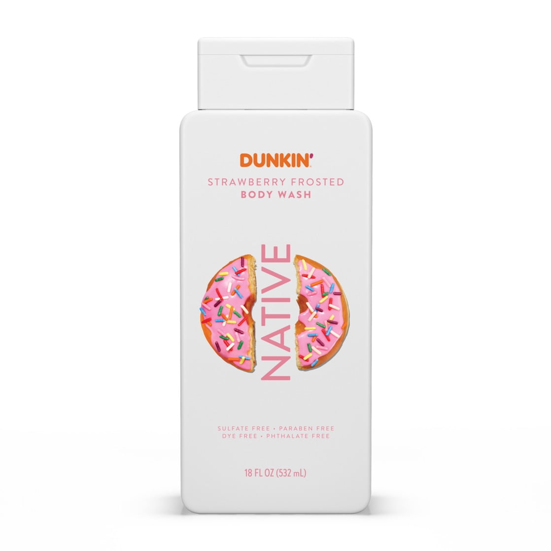 Body Wash, Sea Salt &amp; Cedar, Sulfate Free, Naturally Derived Ingredients, 24hr Freshness, for Women &amp; Men, 18 fl oz