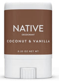 4 - Native Deodorant Coconut &amp; Vanilla, Mini Travel Size, 0.35 oz.