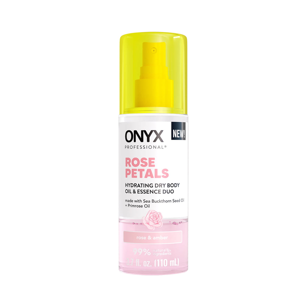 Professional Hydrating Dry Body Oil &amp; Essence Duo, Rose Petals, 3.7 fl oz