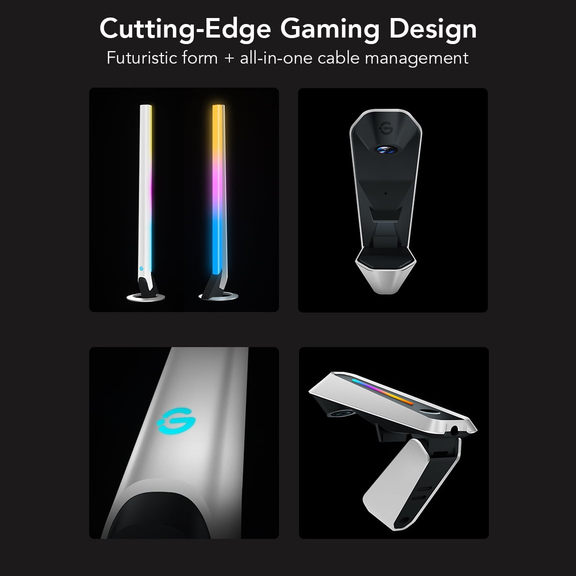 DreamView Indoor LED Gaming Lights with Light Bar and Camera, Corded Electric, Color Changing