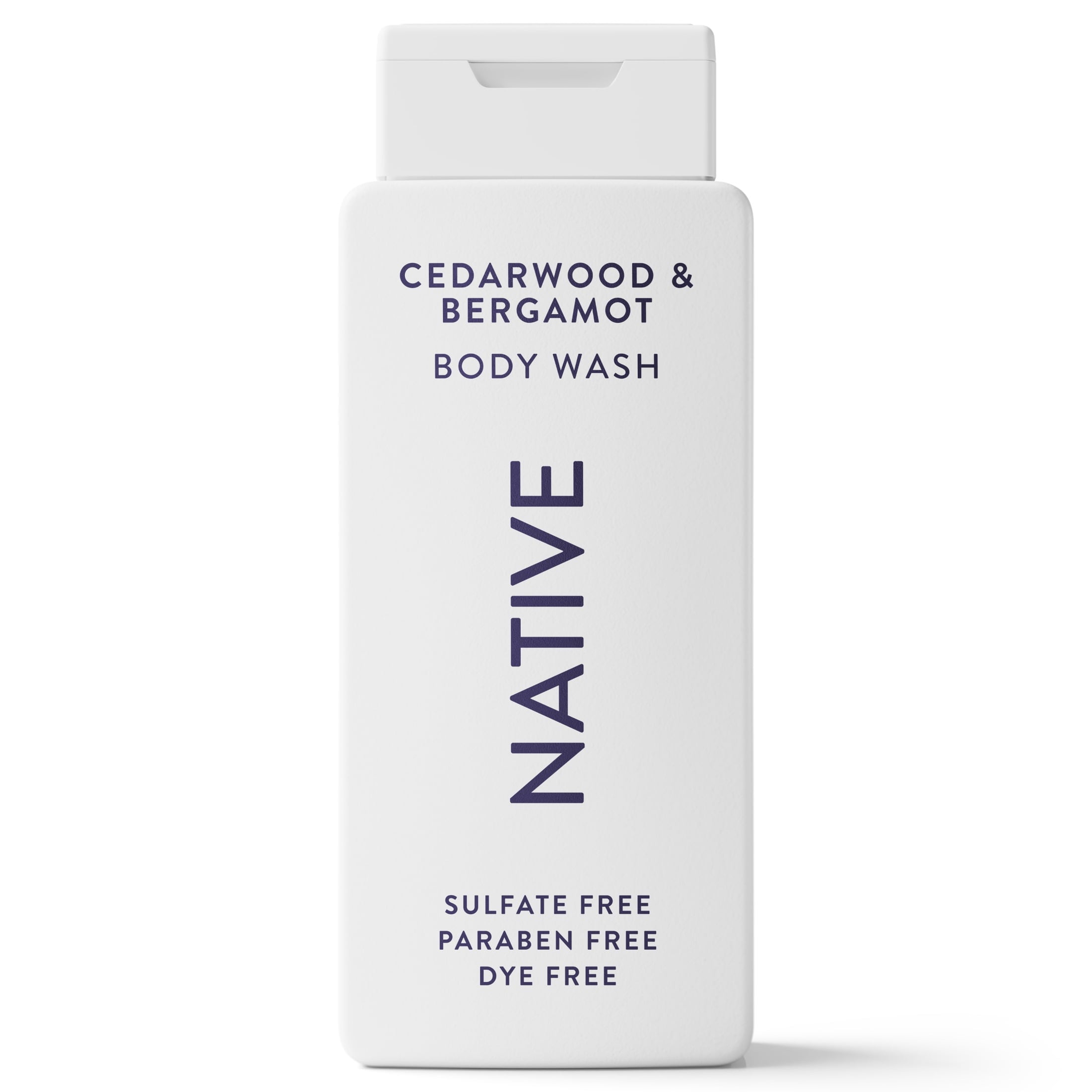 Body Wash, Cedarwood &amp; Bergamot, Sulfate Free, Naturally Derived Ingredients, 24hr Freshness, for Women &amp; Men, 18 fl oz