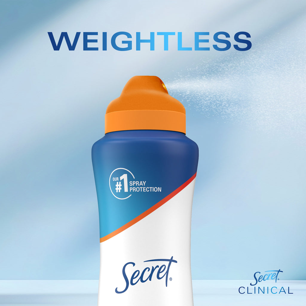 Clinical Strength Dry Spray Antiperspirant &amp; Deodorant for Women, Stress Response Scent, 3.8oz