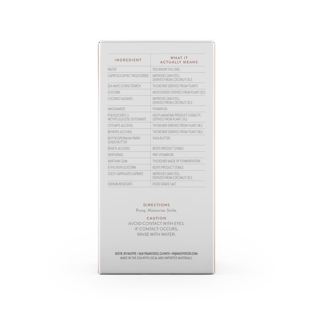 Sulfate-Free Brightening Facial Moisturizer with Vitamin C &amp; B3, SPF 30, 1.7 fl oz
