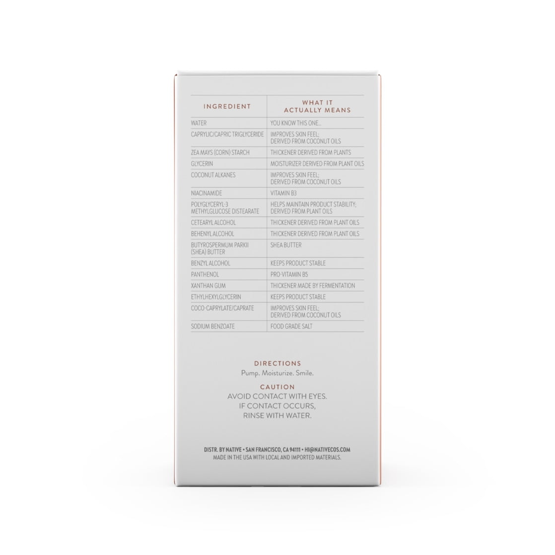 Sulfate-Free Brightening Facial Moisturizer with Vitamin C &amp; B3, SPF 30, 1.7 fl oz