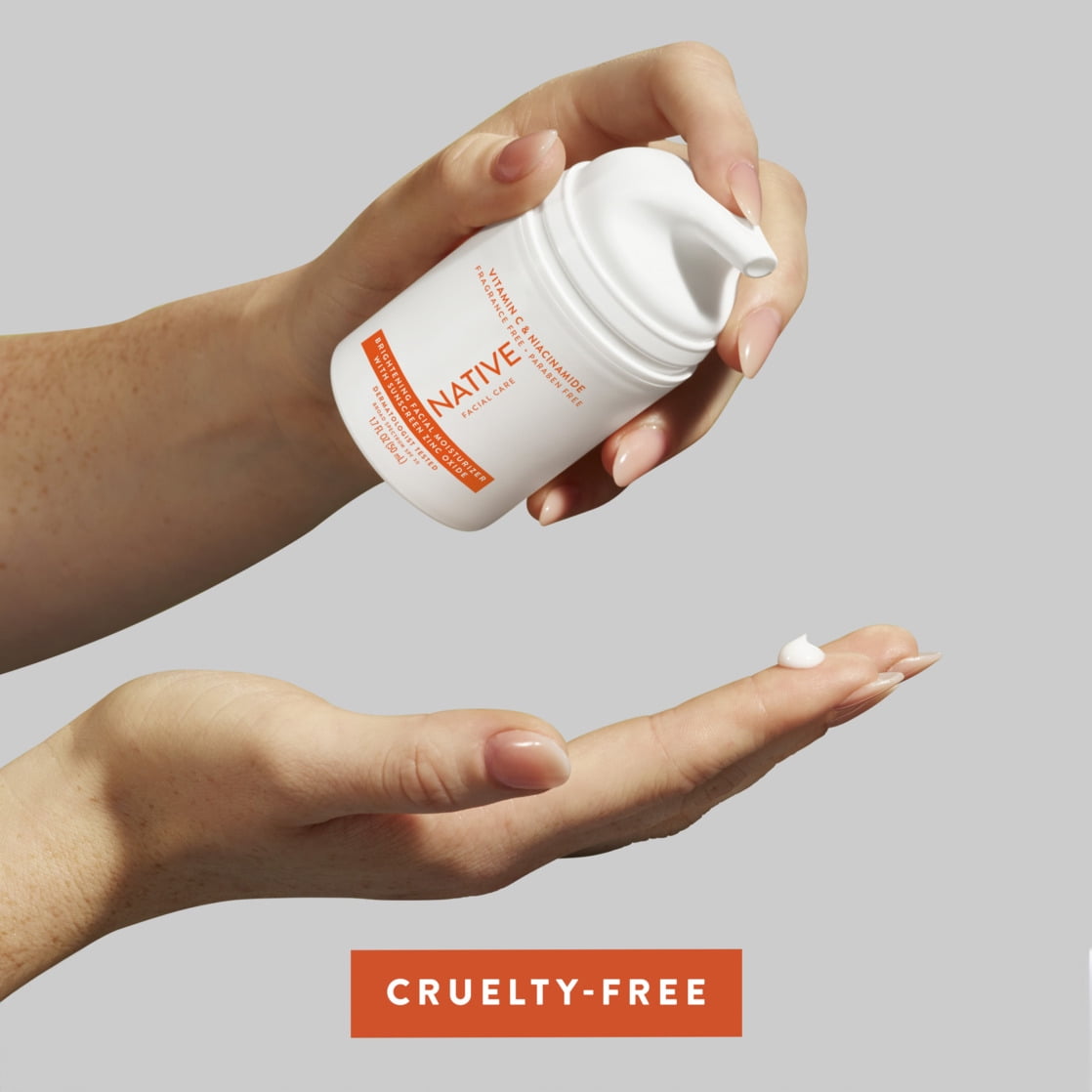 Sulfate-Free Brightening Facial Moisturizer with Vitamin C &amp; B3, SPF 30, 1.7 fl oz