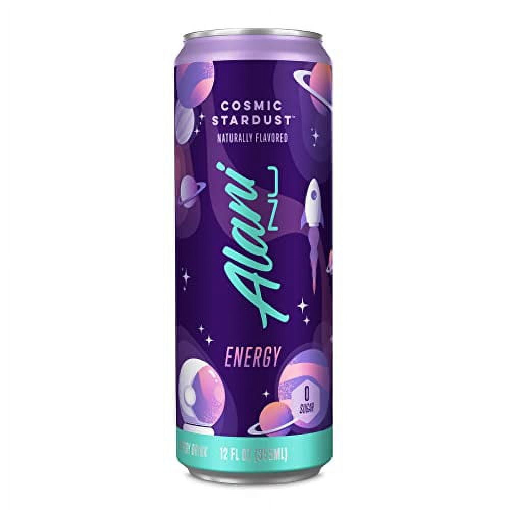 Sugar-Free Energy Drink, Pre-Workout Performance, Cosmic Stardust, 12 oz Cans (Pack of 12)