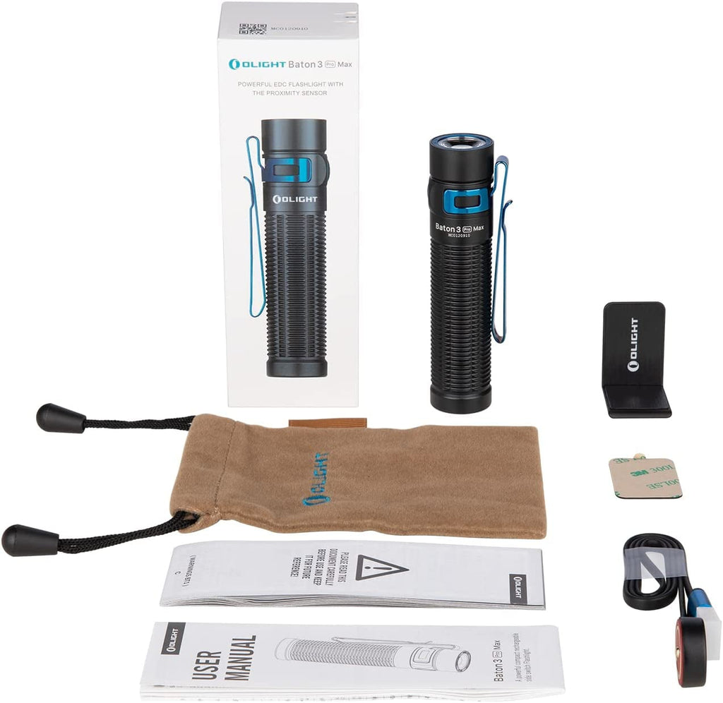 Baton 3 Pro Max 2500 Lumen Rechargeable EDC Flashlight