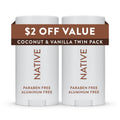 Coconut &amp; Vanilla Twin Pack 2x 2.3 oz