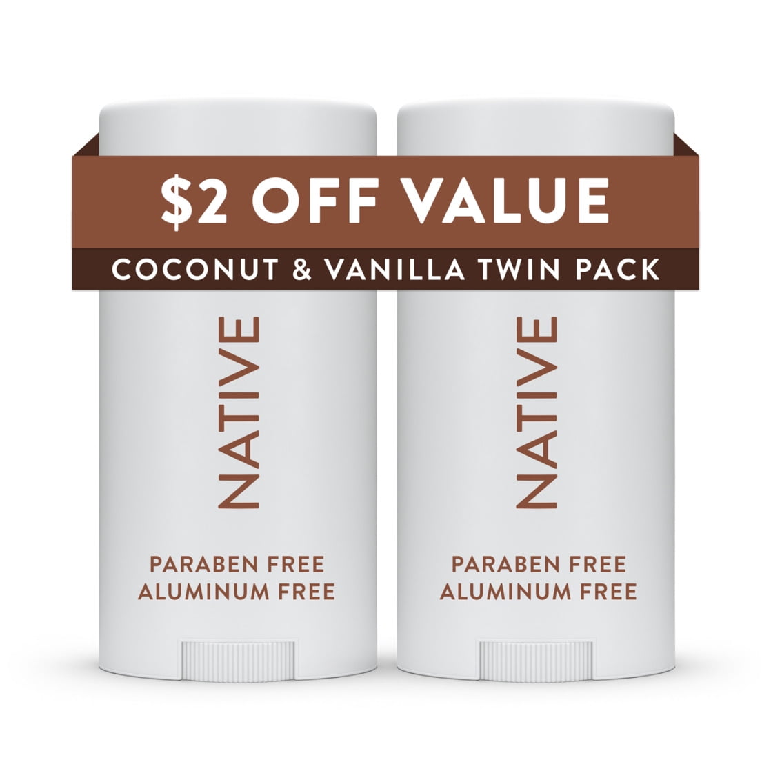 Coconut &amp; Vanilla Twin Pack 2x 2.3 oz