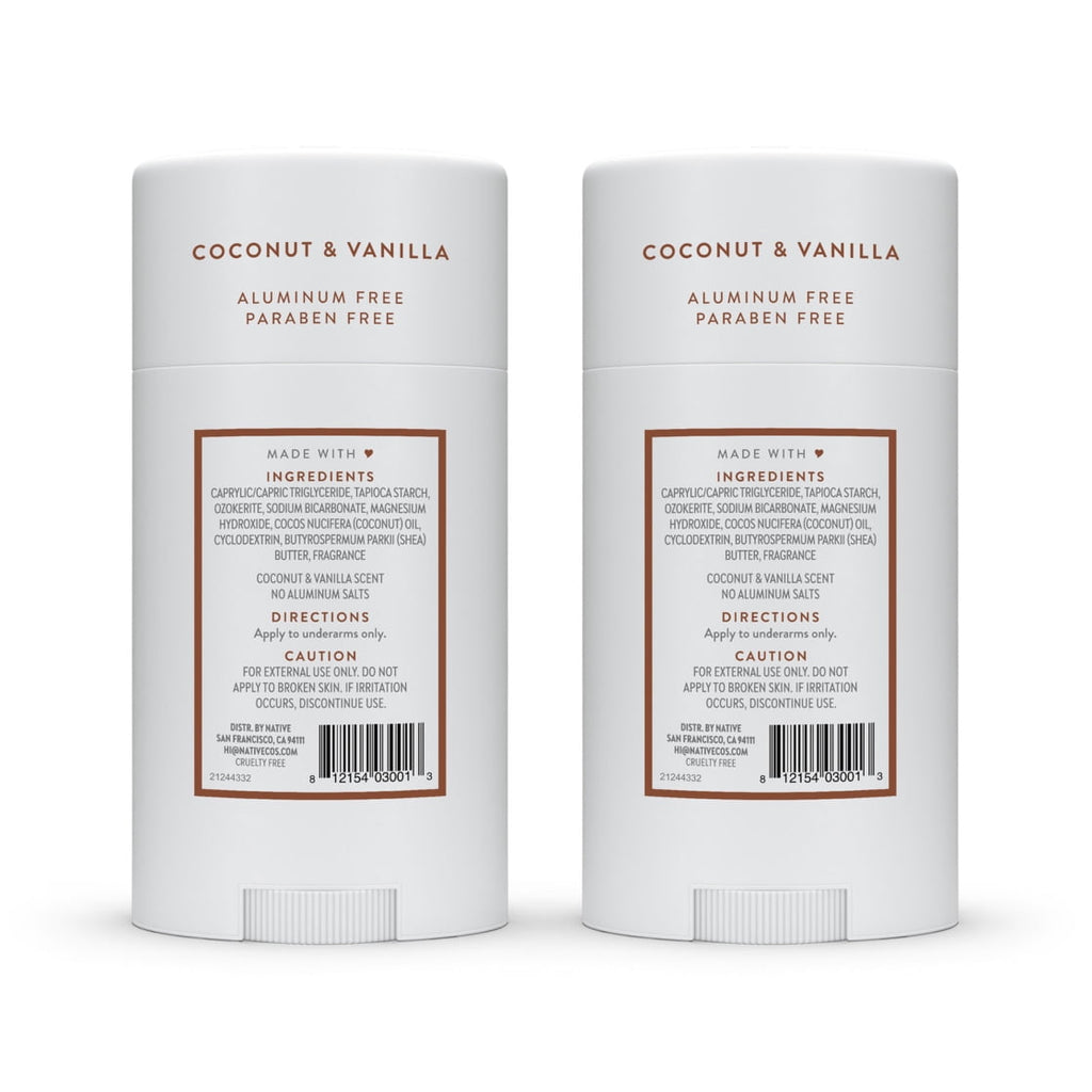 Coconut &amp; Vanilla Twin Pack 2x 2.3 oz