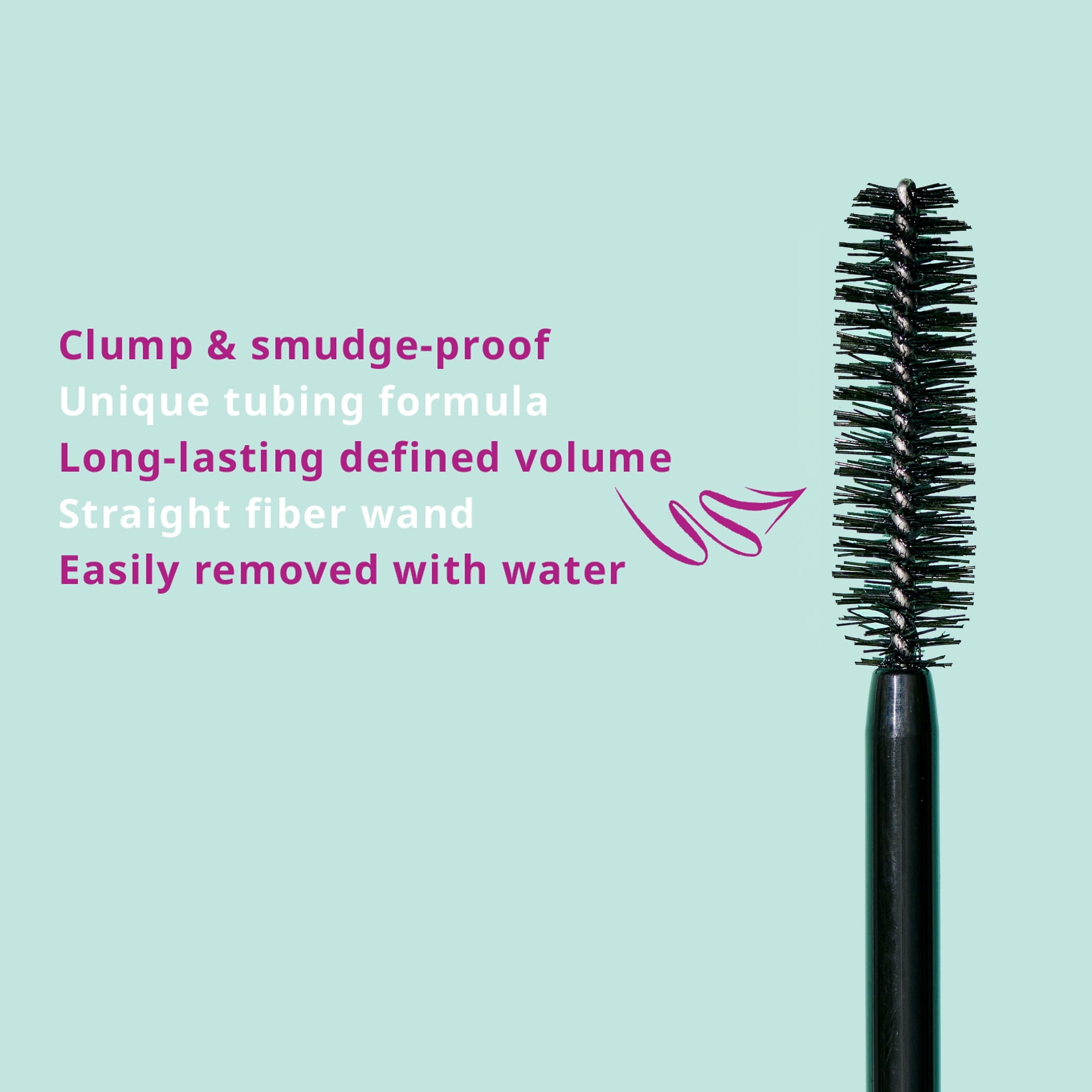 Bye Bye Panda Eyes! Smudge-Proof Volumizing And Defining Mascara, 01 Black