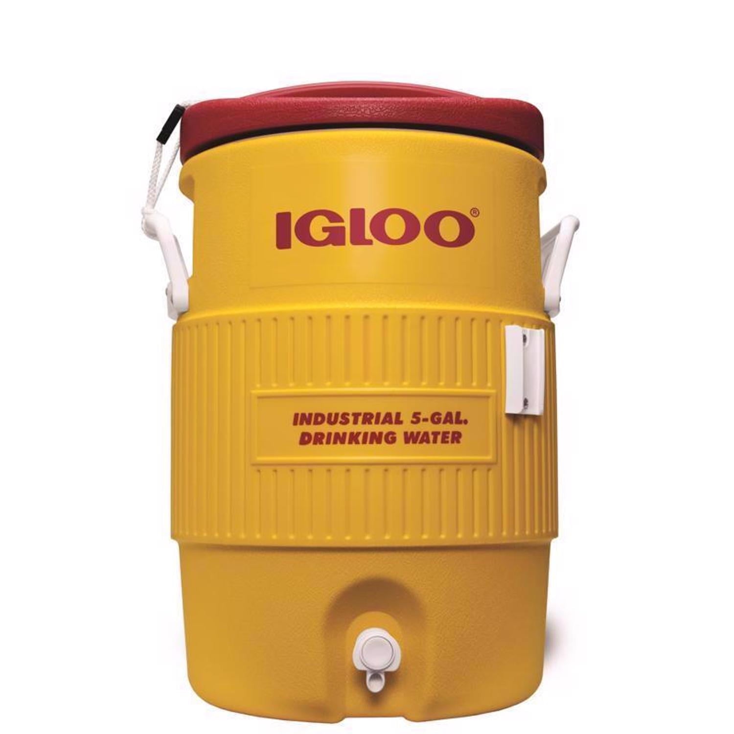Industrial Red/Yellow 3 gal Water Cooler