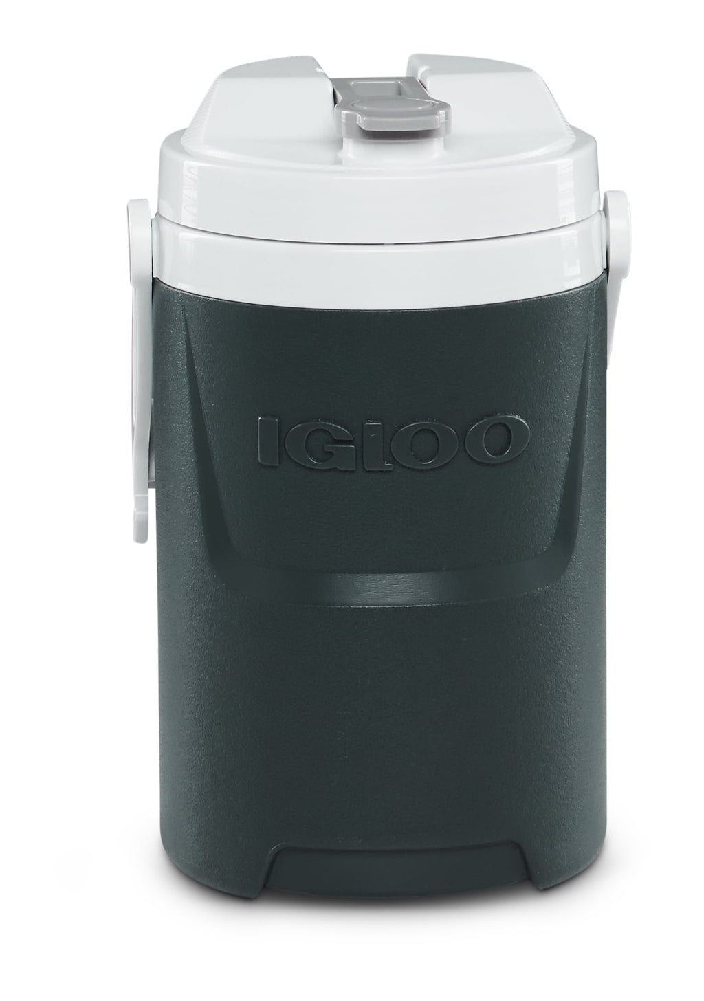 1/2 Gallon Sports Beverage Plastic Jug with Hooks, Gray