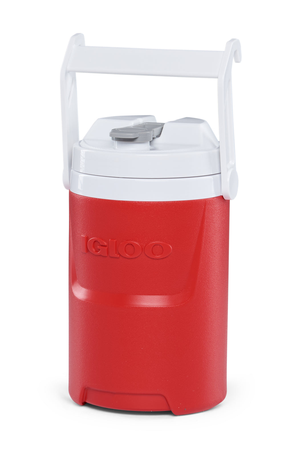 1/2 Gallon Sports Beverage Plastic Jug with Hooks, Gray