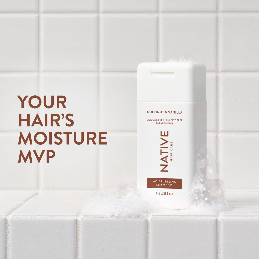 Moisturizing Shampoo Mini Coconut and Vanilla 3 fl oz