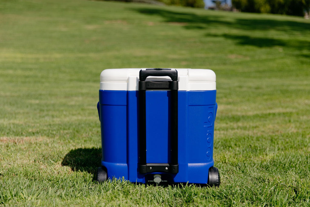 60-Quart Ice Cube Roller Cooler