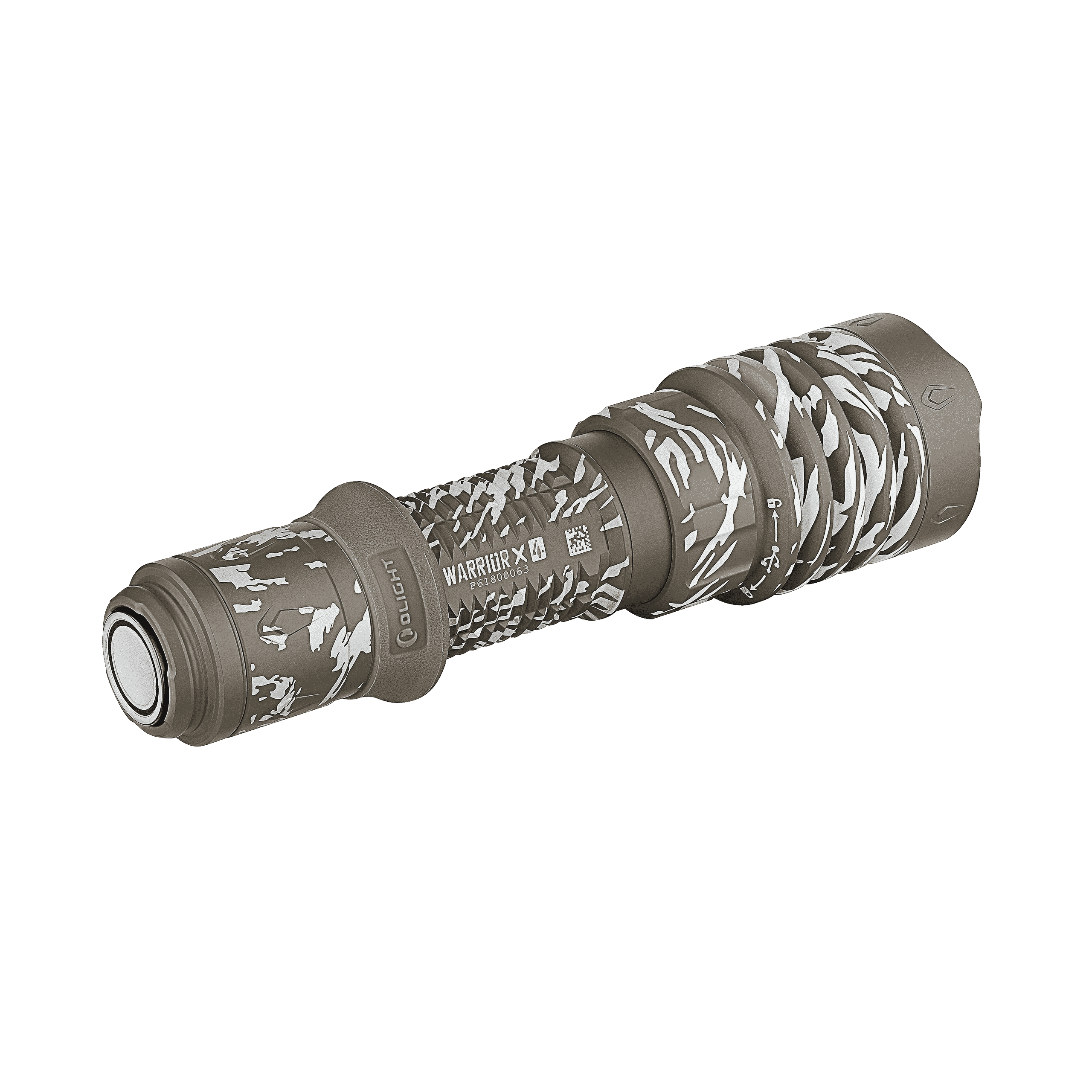 Warrior X 4 Flat Dark Earth USB-C/MCC Rechargeable Flashlight, 2600 Lumens