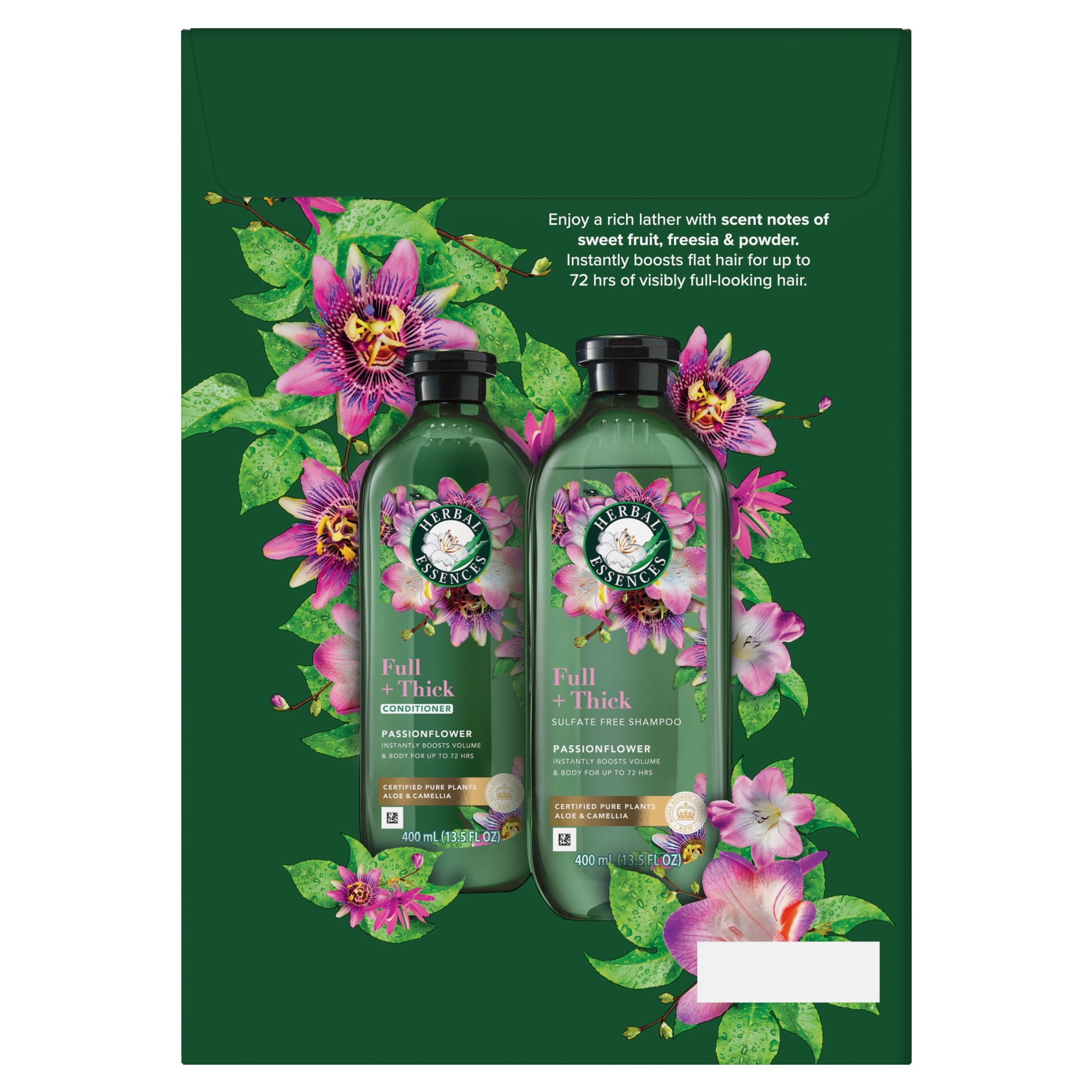 Full + Thick Passionflower Shampoo and Conditioner Dual Pack, 13.5 fl oz Each