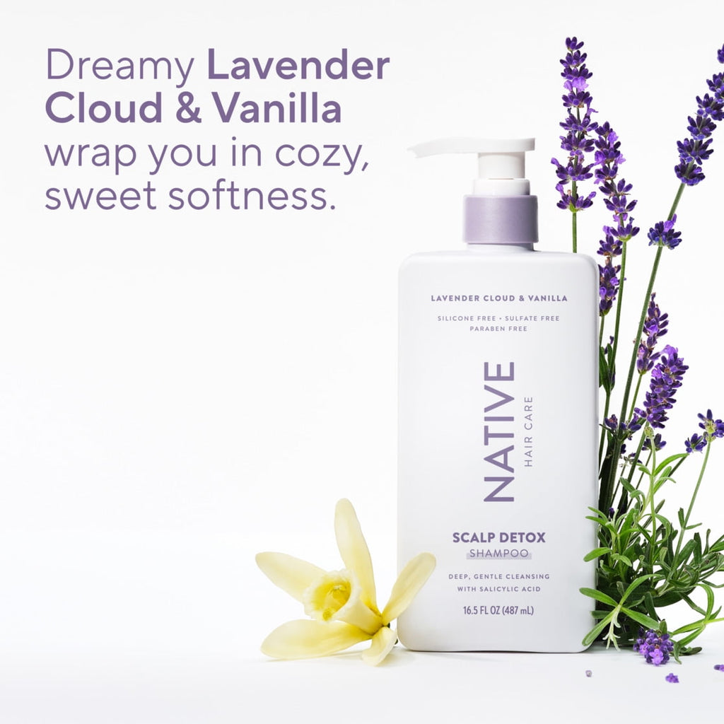 Lavender Detox Cloud and Vanilla Shampoo 16.5 fl oz