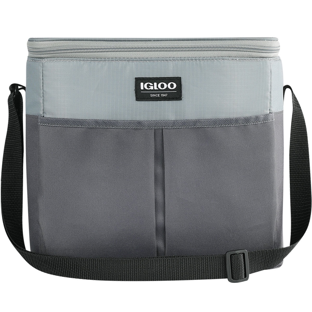 12 Can Hard Sided Thermocooler, Grey, 2 Pack