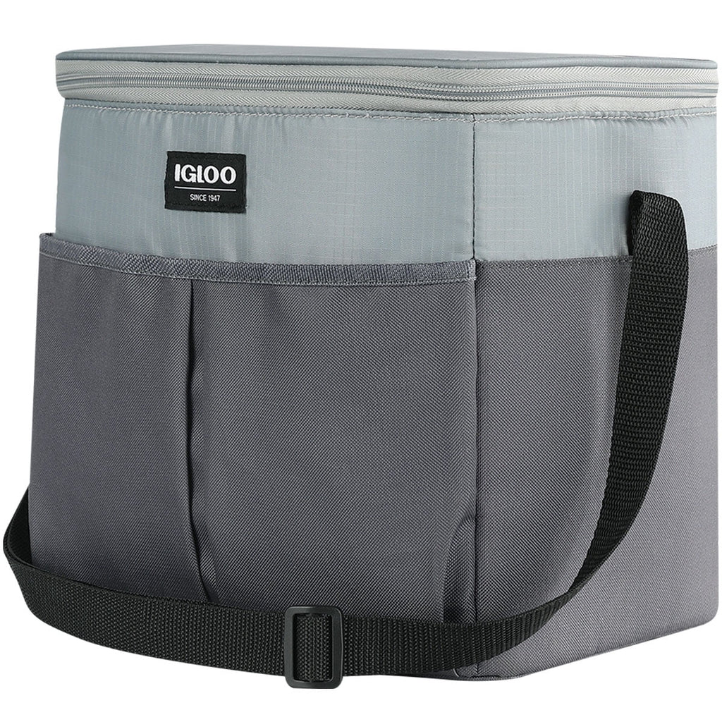 12 Can Hard Sided Thermocooler, Grey, 2 Pack