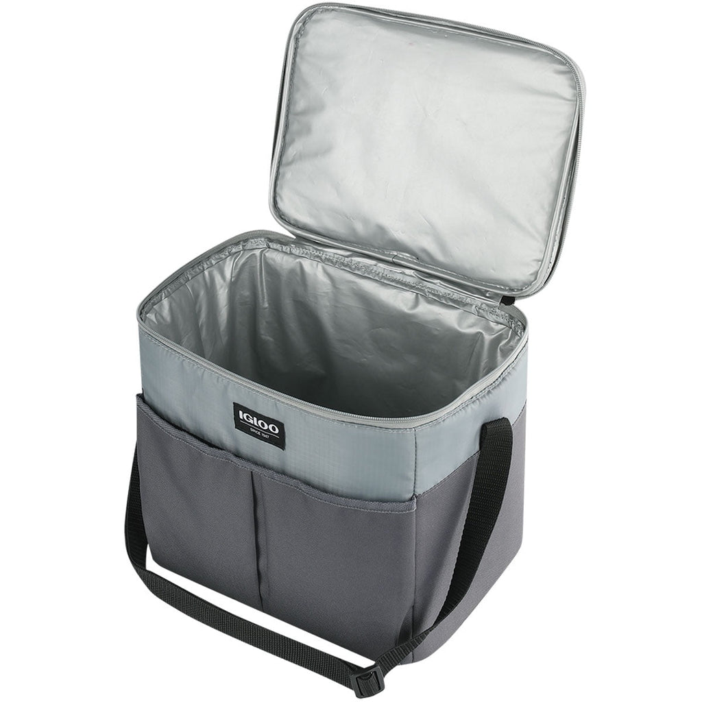 12 Can Hard Sided Thermocooler, Grey, 2 Pack