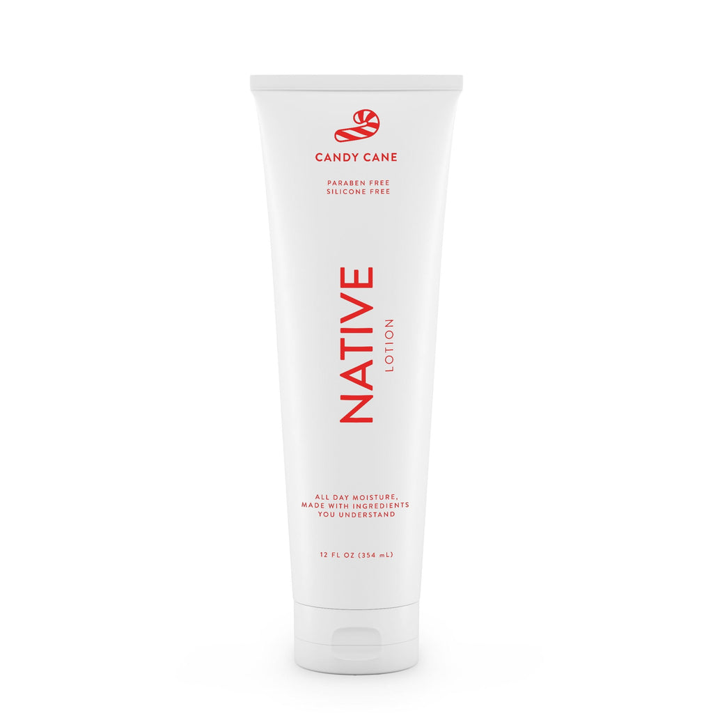 Limited Edition Hand &amp; Body Lotion, Candy Cane, Silicone Free, Paraben Free, 12 fl oz