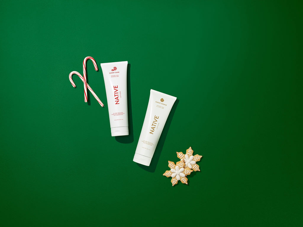 Limited Edition Hand &amp; Body Lotion, Candy Cane, Silicone Free, Paraben Free, 12 fl oz