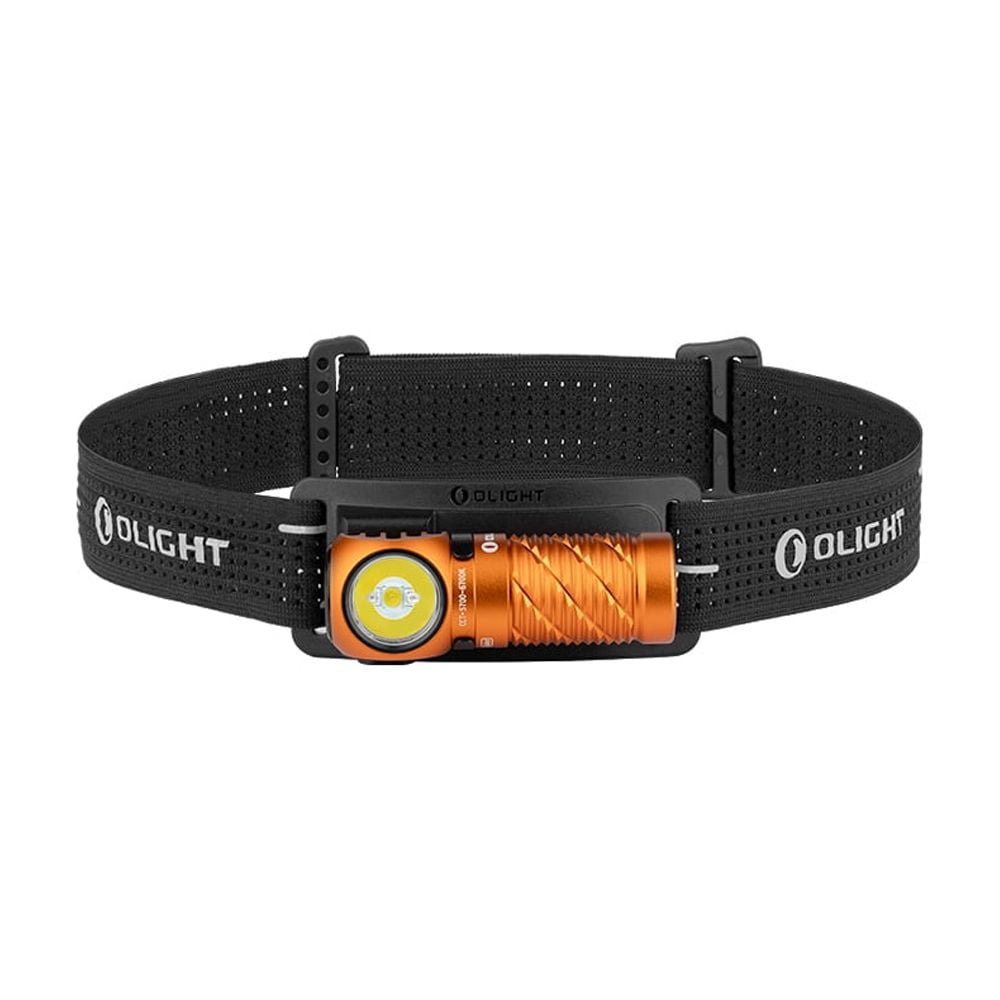 OLIGHT Perun 3 Mini Headlamp &amp; Flashlight with Red and White Light（Black）