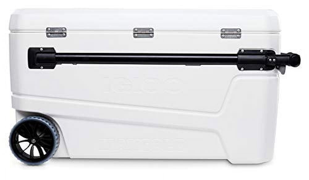 110 qt. Hard Sided, White