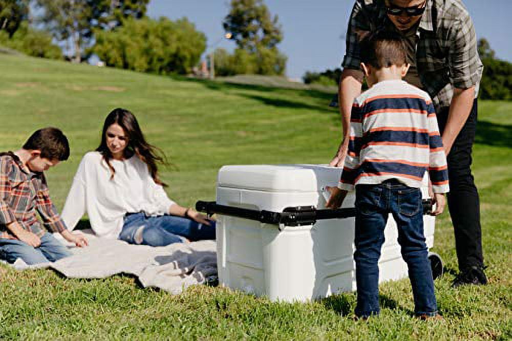 110 qt. Hard Sided, White