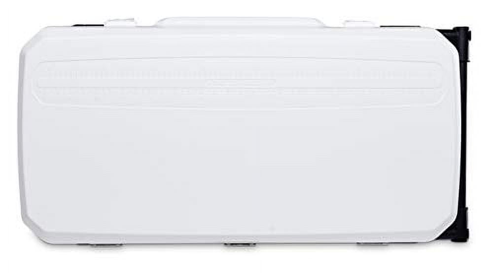 110 qt. Hard Sided, White