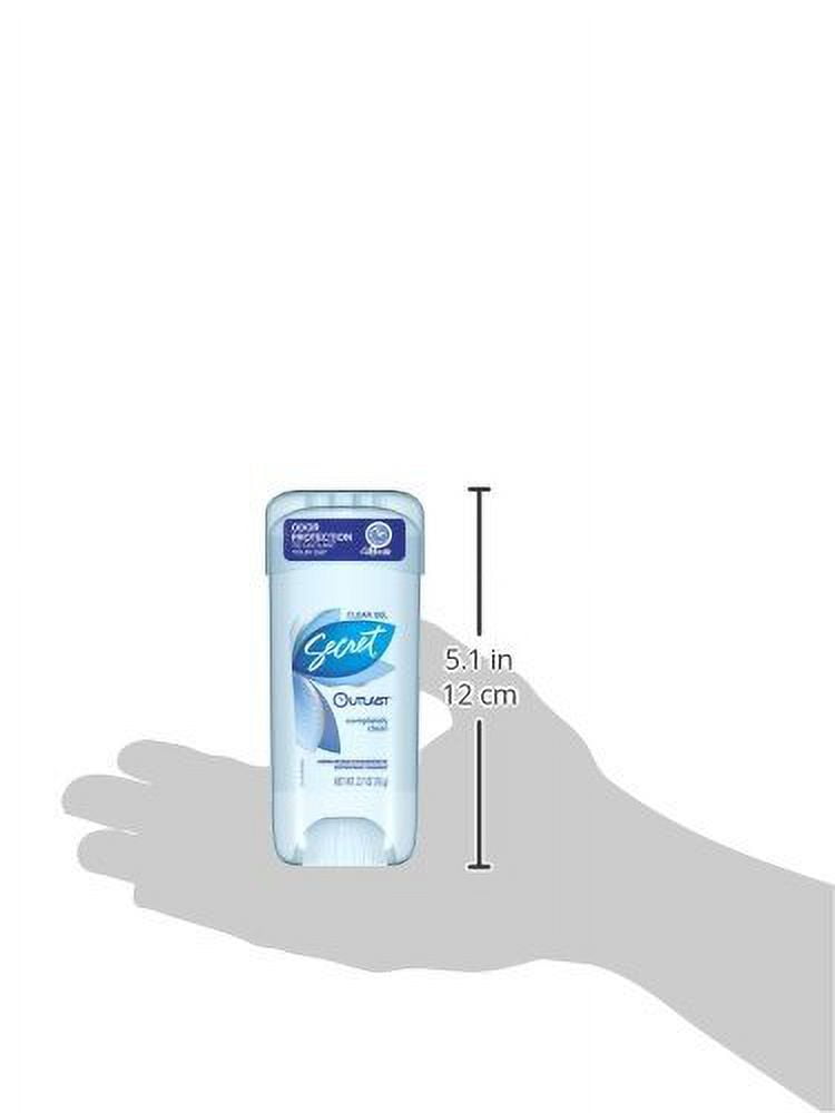 Outlast Clear Gel Antiperspirant Deodorant for Women, Completely Clean, 2.6 oz