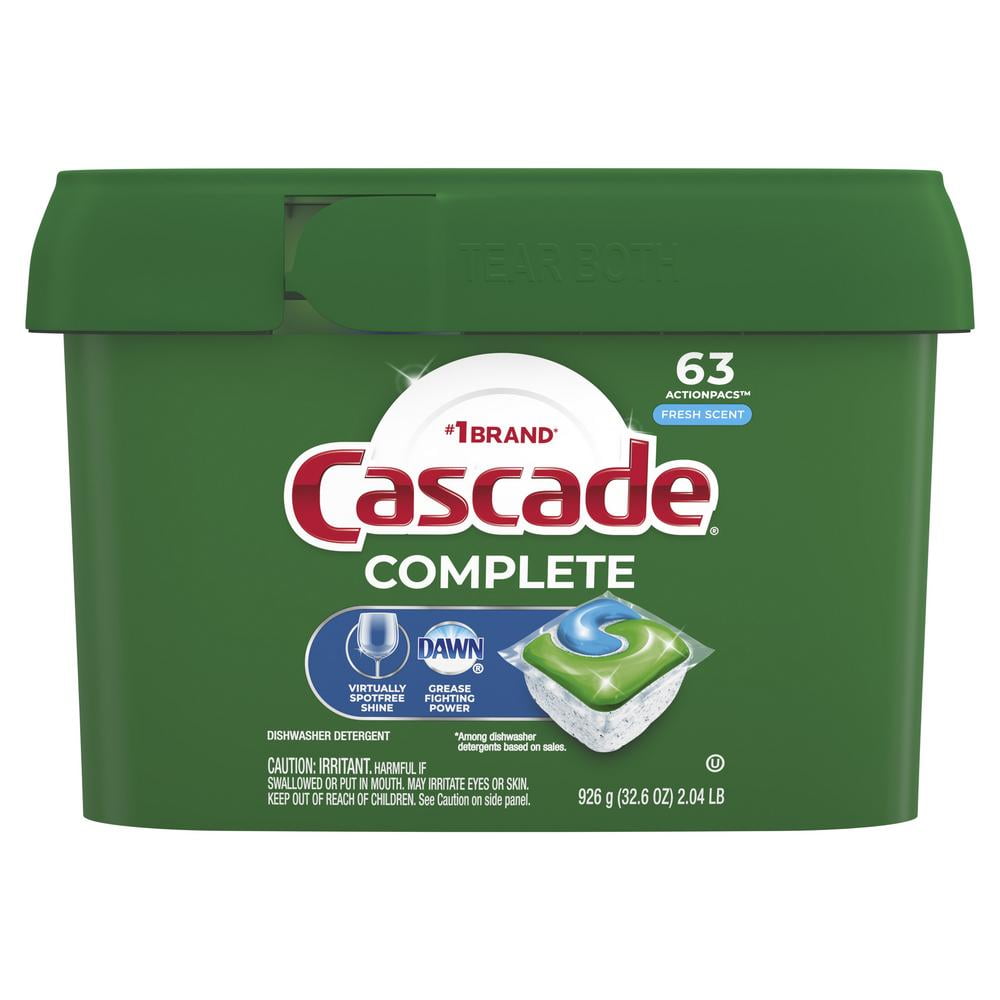 Complete&amp;nbsp;Fresh Scent Dishwasher Detergent&amp;nbsp;ActionPacs - 63 ct