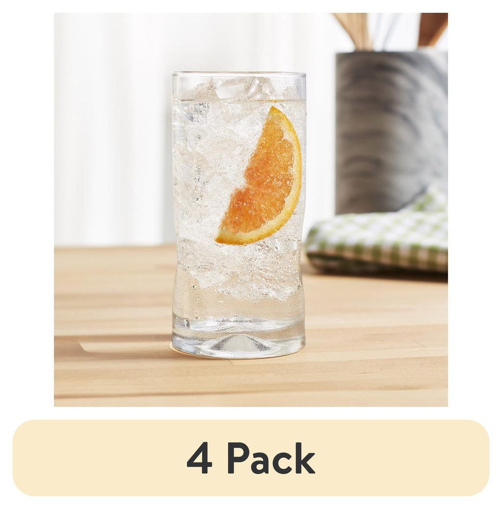 Better Homes &amp; Gardens Lyra Glass Drinkware Set, 16.7 oz, 8-Piece