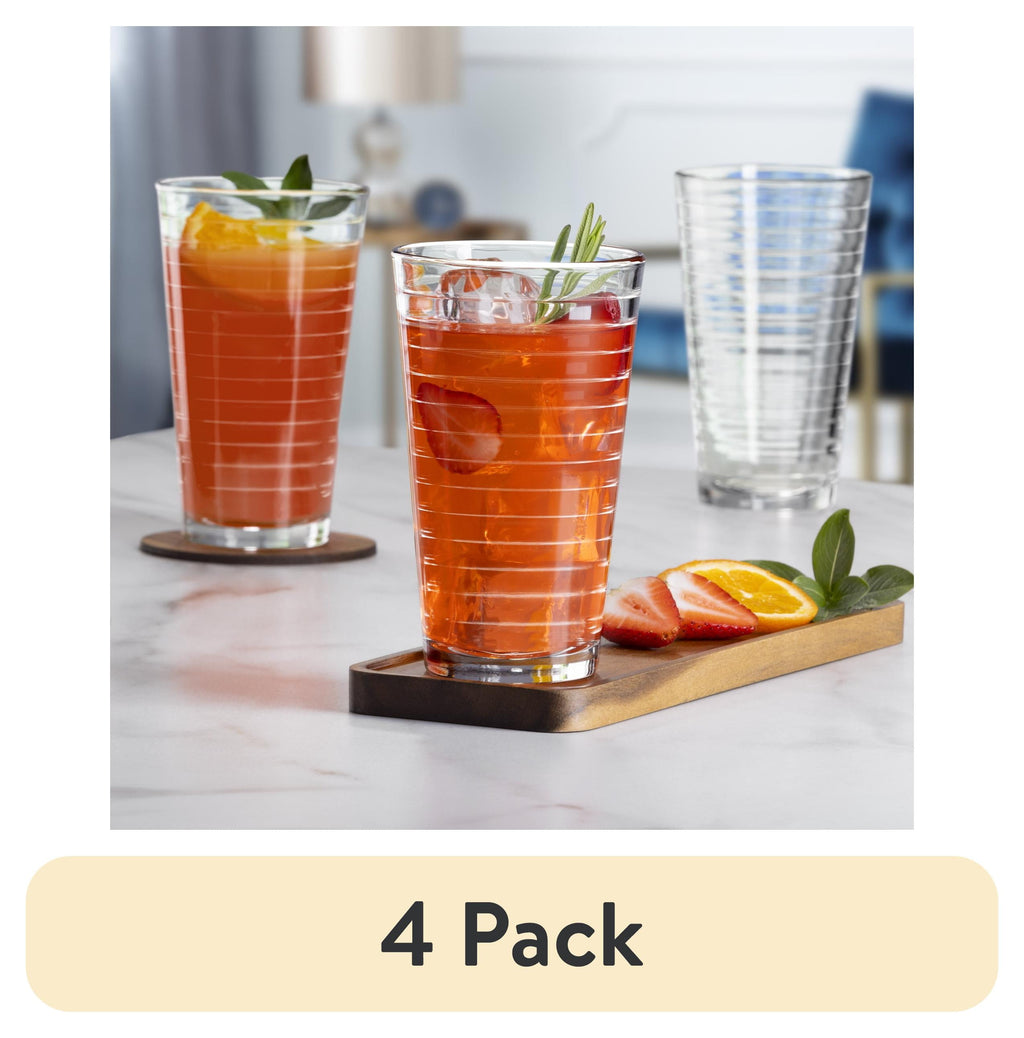 Gallant Glass Drinkware Set, 16.2 oz, 8-Piece