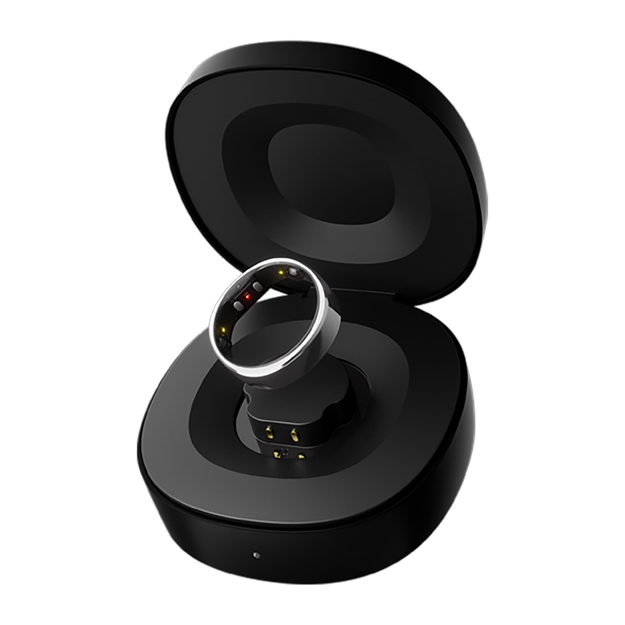 2 Ultra-Thin Smart Ring with Monitoring and Health Tracking (Size 11; Future Silver), 123031101