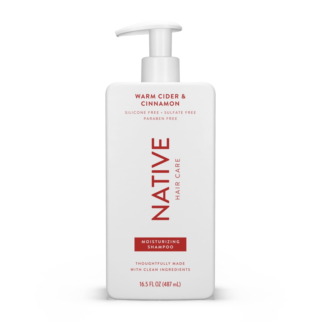 Moisturizing Shampoo, Warm Cider &amp; Cinnamon, Sulfate Free, Paraben Free, 16.5 fl. oz