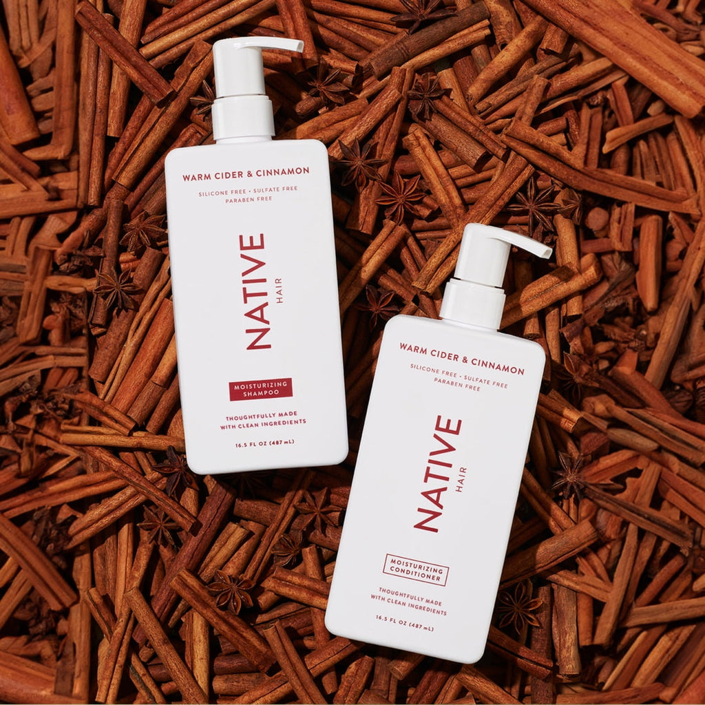 Moisturizing Shampoo, Warm Cider &amp; Cinnamon, Sulfate Free, Paraben Free, 16.5 fl. oz